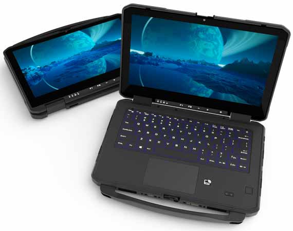 Schneller Wechsel zwischen Laptop- und Tablet-Modus