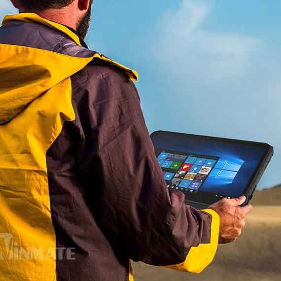 Das M116TG ist auch bei starkem Sonnenlicht sehr gut lesbar